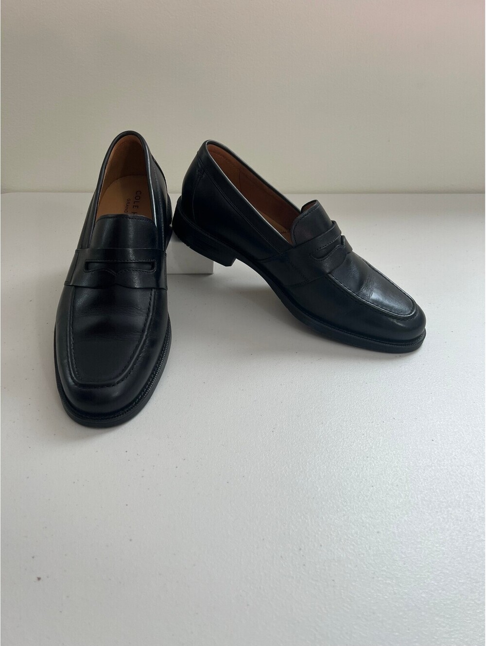 Cole Haan Bedford Penny Loafers Men's Lace-up Boots Black : 9 D - Medium